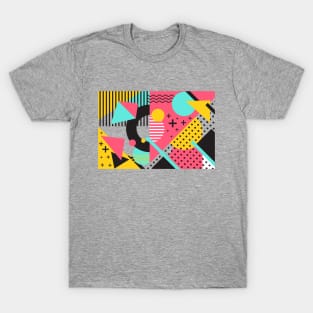 New Wave 80s Design T-Shirt